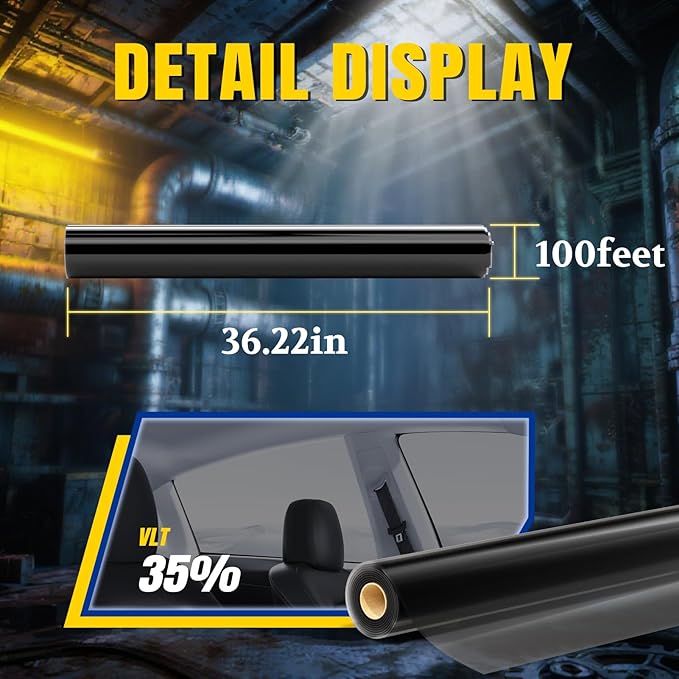 ARANA 35% VLT 36"×100FT Ceramic Car Window Tint Film