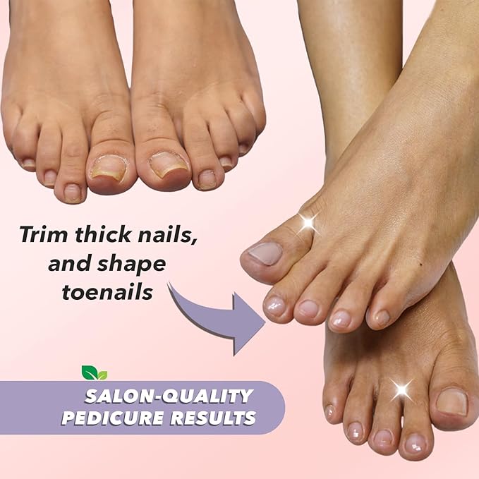 Earth & I - Pink 3-Piece Pedicure Kit: Luxury At-Home Spa Foot Care Set