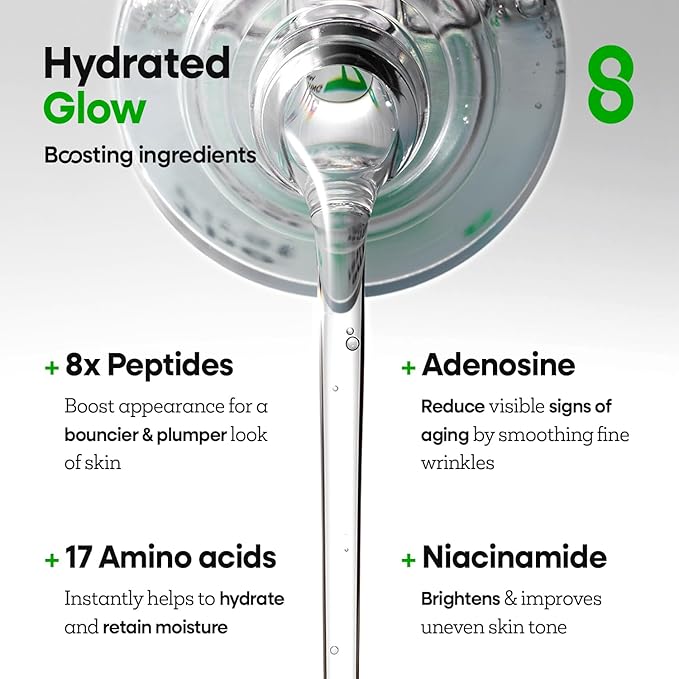 Nature Republic The First Peptide Boosting Serum | Niacinamide, Adenosine, Hydrating & Firming Facial Serum, for Fine Lines & Pores, Korean Skincare, 150ml / 5.07 fl oz