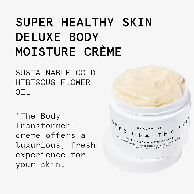 Beauty Pie Super Healthy Skin Deluxe Body Cream | Non Greasy | 8.45oz
