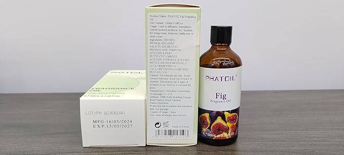 PHATOIL Fig Fragrance Oil for Diffuser Aromatherapy 3.38FL.OZ