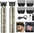 Luwihou Beard Trimmer for Men-Hair Clippers for Men-Bronze