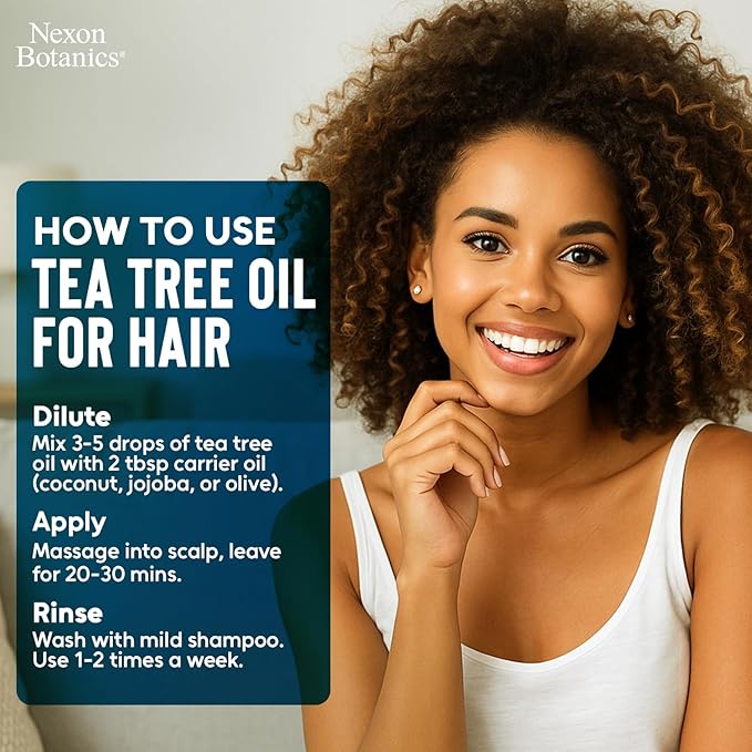 Organic Tea Tree Essential Oil 30 ml - 100% Pure & Natural - Hexane Free