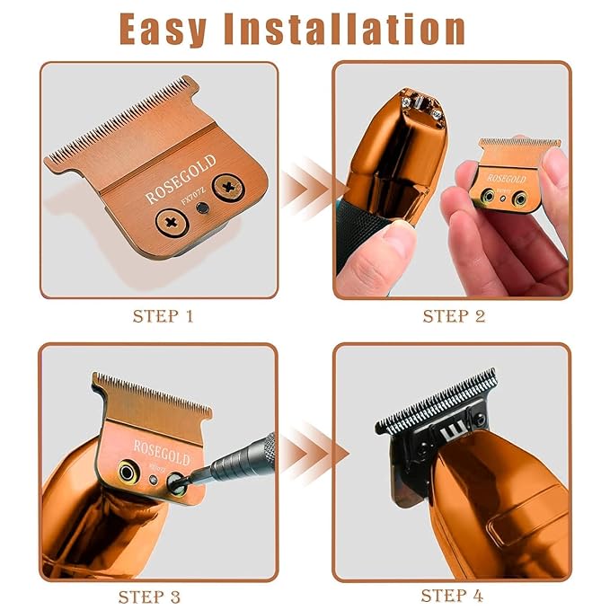 FX707Z Replacement Blades Compatible with BaBylissPRO FX787