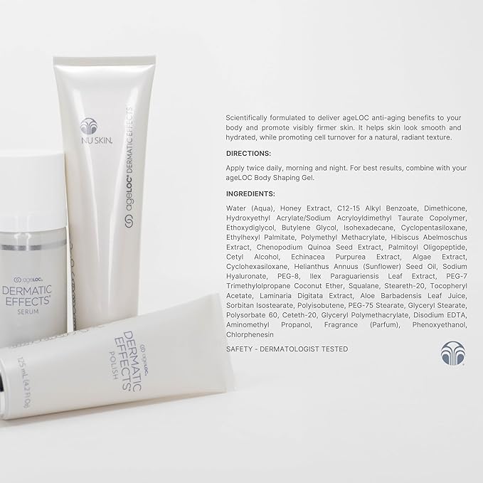 Nu Skin ageLOC Dermatic Effects Body Contouring Lotion | 5 Fl Oz | 2 Pack