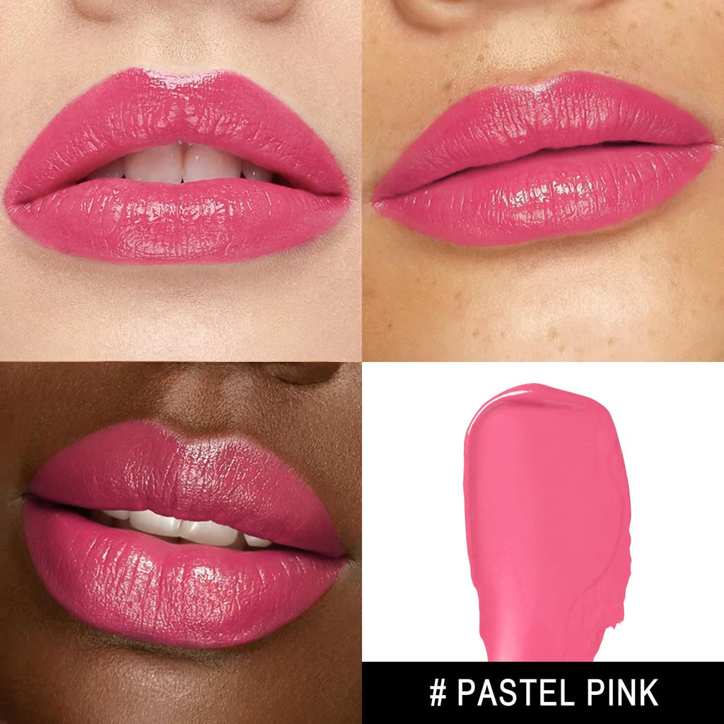 MAKI YIKA 3Pc Moisture Lipsticks for Women Nude Pink Red Lipstick