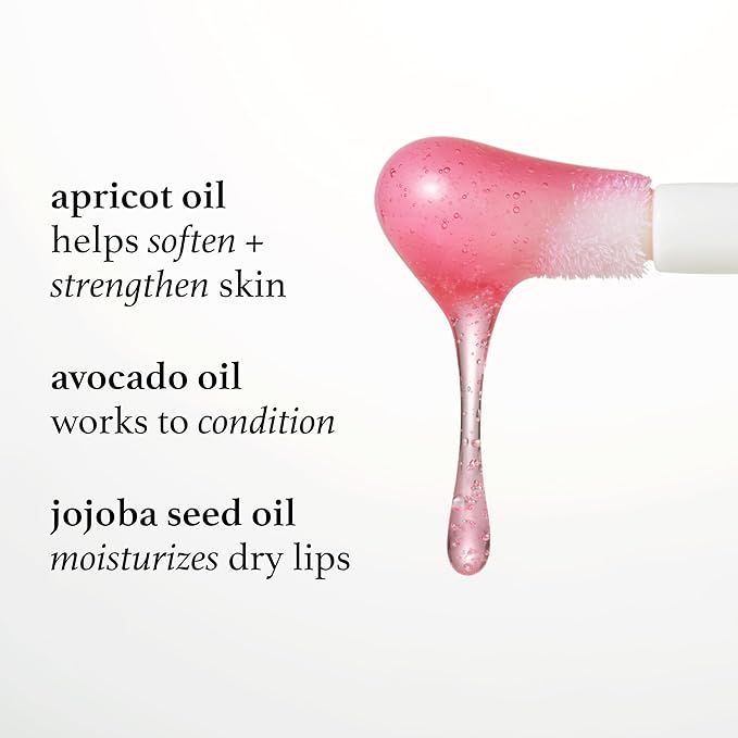 Julep So Plush Glossy Lip Oil – Hydrating Lip Tint & Gloss, Hot Pink