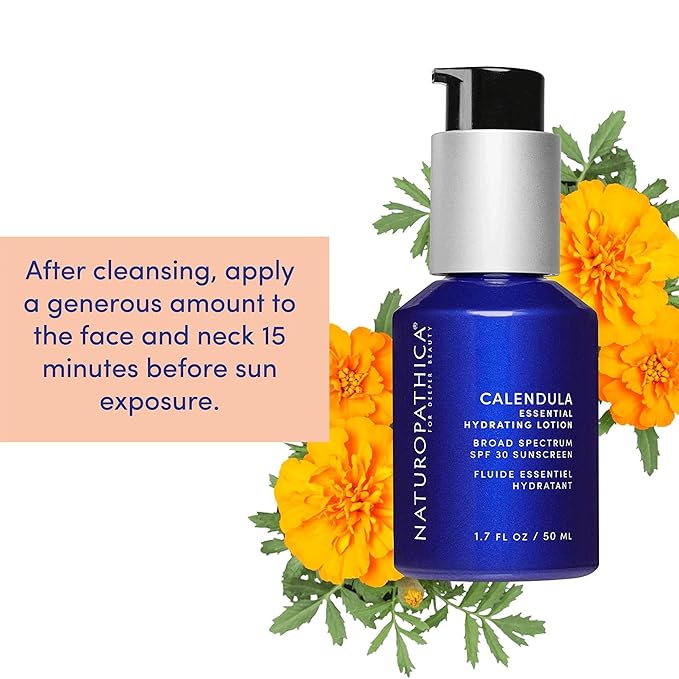 Naturopathica Calendula Hydrating Lotion SPF 30, 1.7 fl oz