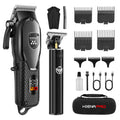 HIENA PRO Professional Hair Clippers Set for Men,Cordless Rechargeable Clippers Set and Trimmers Kit, Haircut Clipper Set for Barbers with LED Display, Gifts for Men