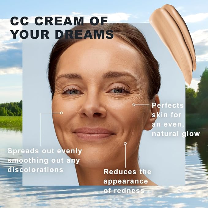 Lumene CC Color Correcting Cream Vegan Foundation 1 fl oz - 4 Tan