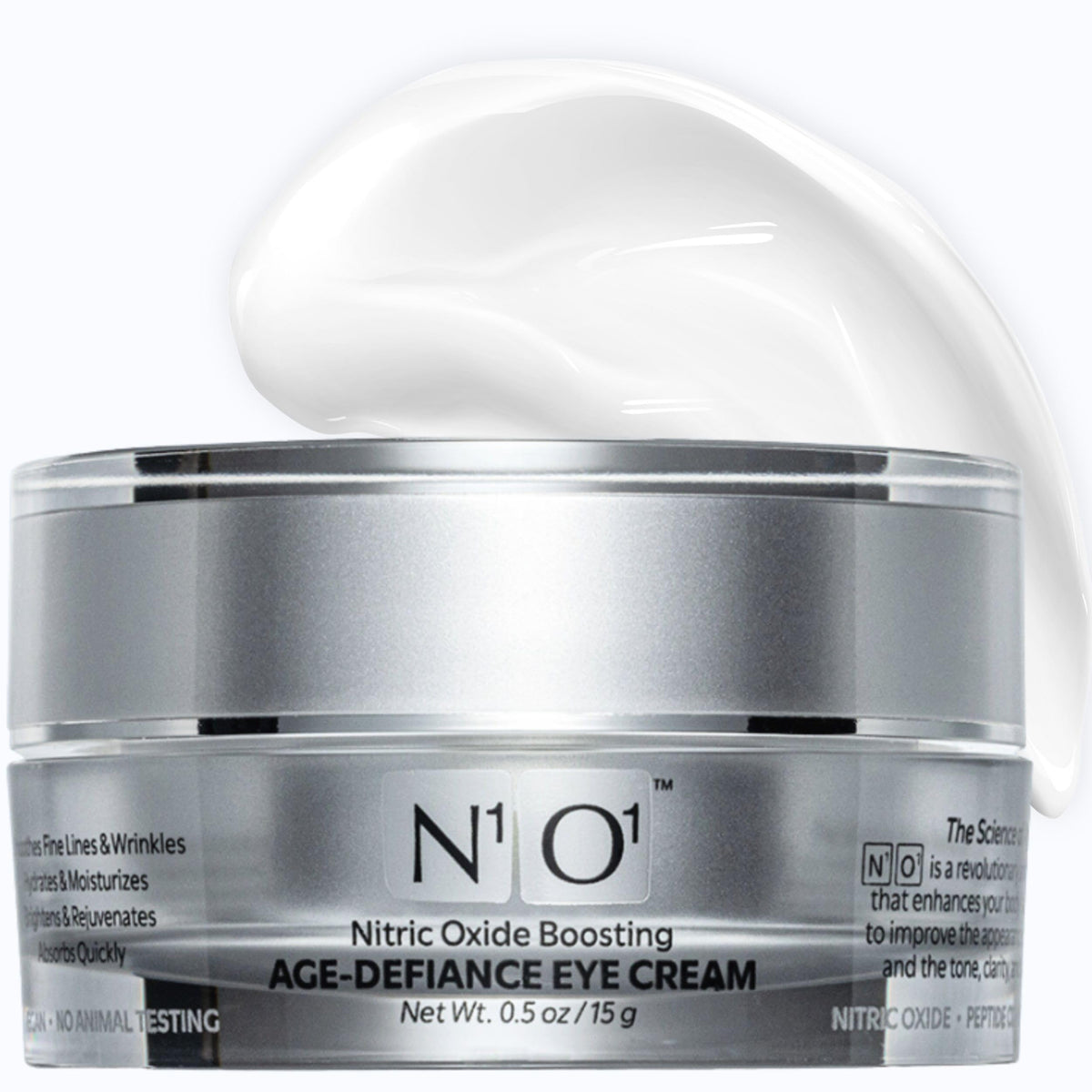 N1O1 Nitric Oxide Anti Aging Eye Cream, 0.5 oz