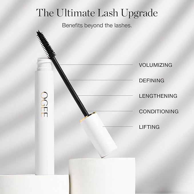 Ogee Beyond Clean Volumizing Mascara - Certified Organic for Volume & Length