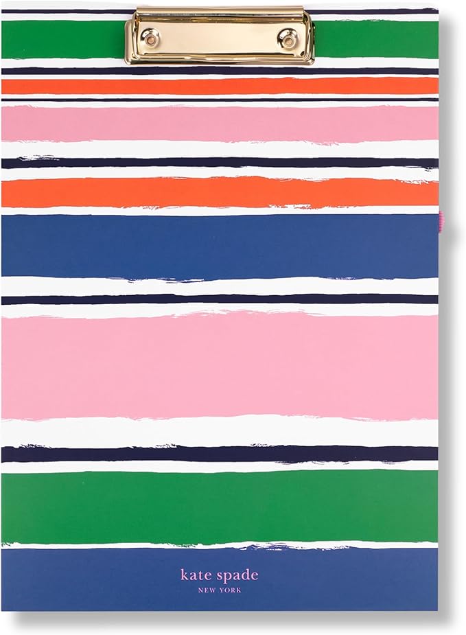 kate spade new york Clipboard Folio, Ocean Stripe