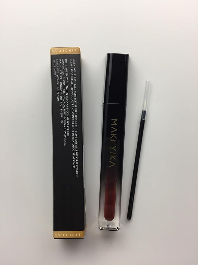 MAKI YIKA Dark Brown Lipstick Matte for Women Color Stay Long Lasting Lipsticks