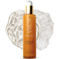 KORA Organics Turmeric Glow Foaming Facial Cleanser, Gentle Non-Drying Turmeric Face Wash with Aloe Vera & Noni Fruit Extract for Radiant Looking Skin, Cruelty Free Gel Cleanser, 5.0 fl oz, 150 ml