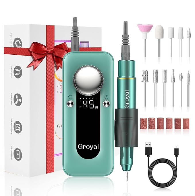 Professional Electric Nail Drill Kit 45000RPM Cordless Nail File