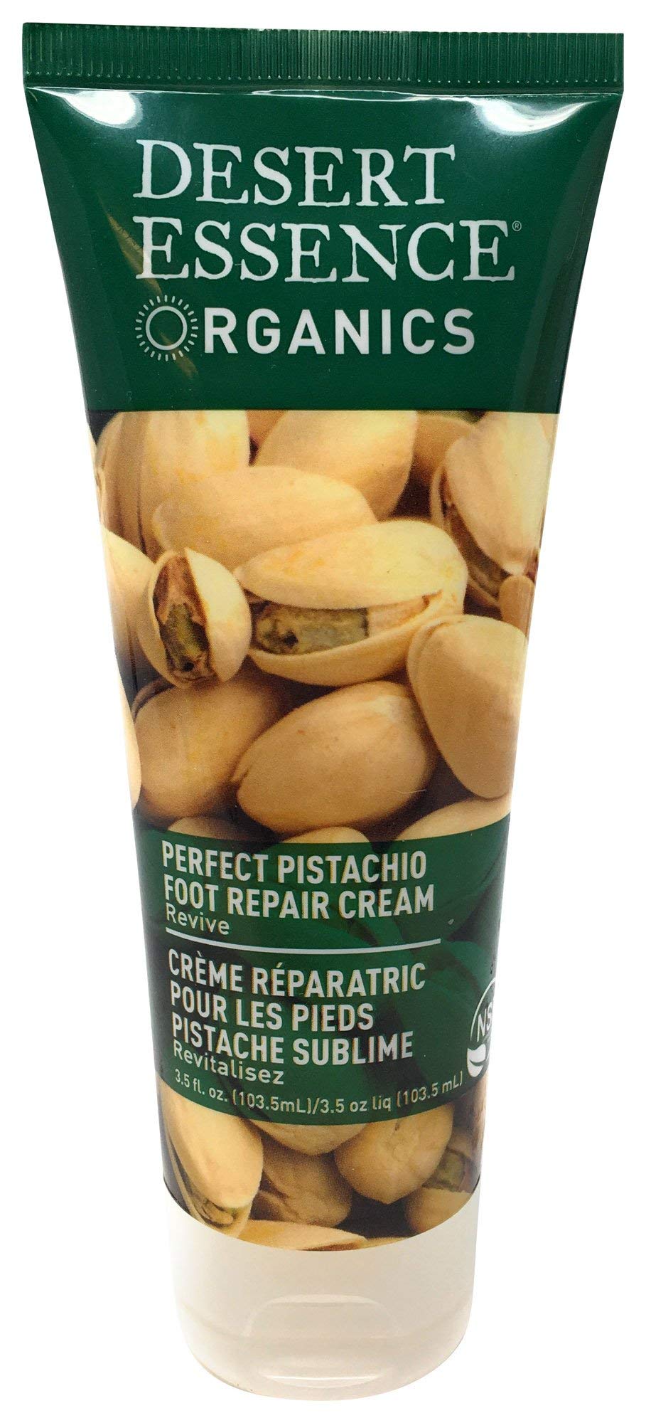 Desert Essence Pistachio Foot Repair Cream, 3.5 FZ