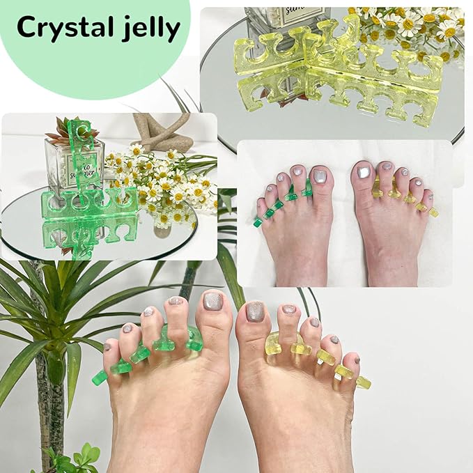 Toe Separators for Women,Toe Spacers,Toe Separators Use for Separation of Toenails or Nails as Well as Polishing of Nail Polish.