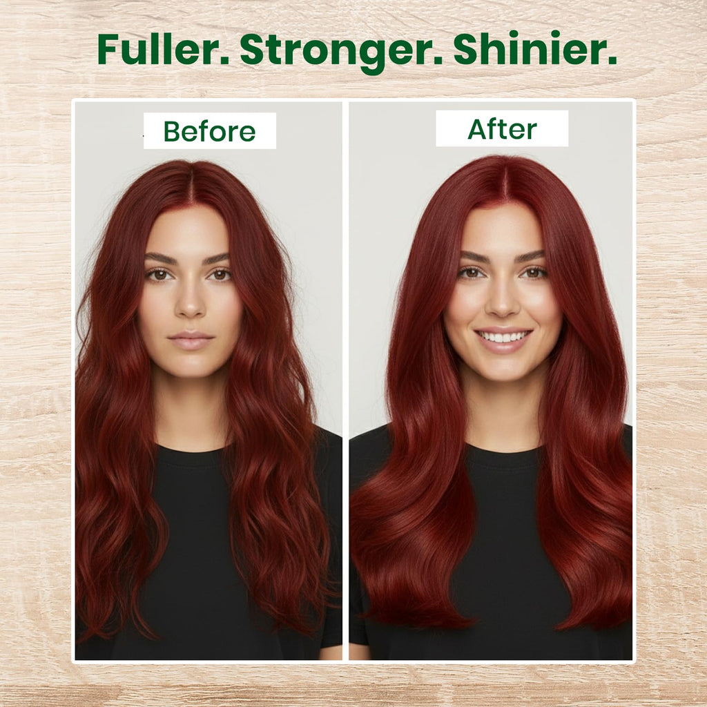 Foodherbs Premium Herbal Hair Oil Mix with 18 Ayurvedic Herbs for Natural Growth | 2x Long Hair | Strong Roots | Fuller Volume | Shiny Healthy Strands | DIY Oil Infusion | Hair Care | Thanks Giving