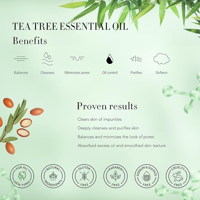 30 Pcs Mother's Day Gift for Mom, Facial Skin Care Set for Men & Women, Self-Care Home Spa Gift Basket Set, Tea Tree Essential Oil, Dad, Bath & Body Gift Set, Christmas, Anniversary, Birthday, Wife