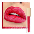 Oulac Red Lipsticks for Women Metallic Lipstick, Long Lasting Lip Gloss Waterproof, Glitter Lipstick, High Impact Lip Color, Transferproof, Vegan & Cruelty-Free Makeup MD07