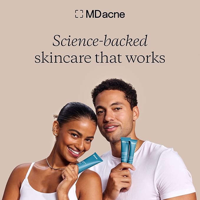 MDacne 2% Salicylic Acid Acne Treatment Cream, 3 Pack
