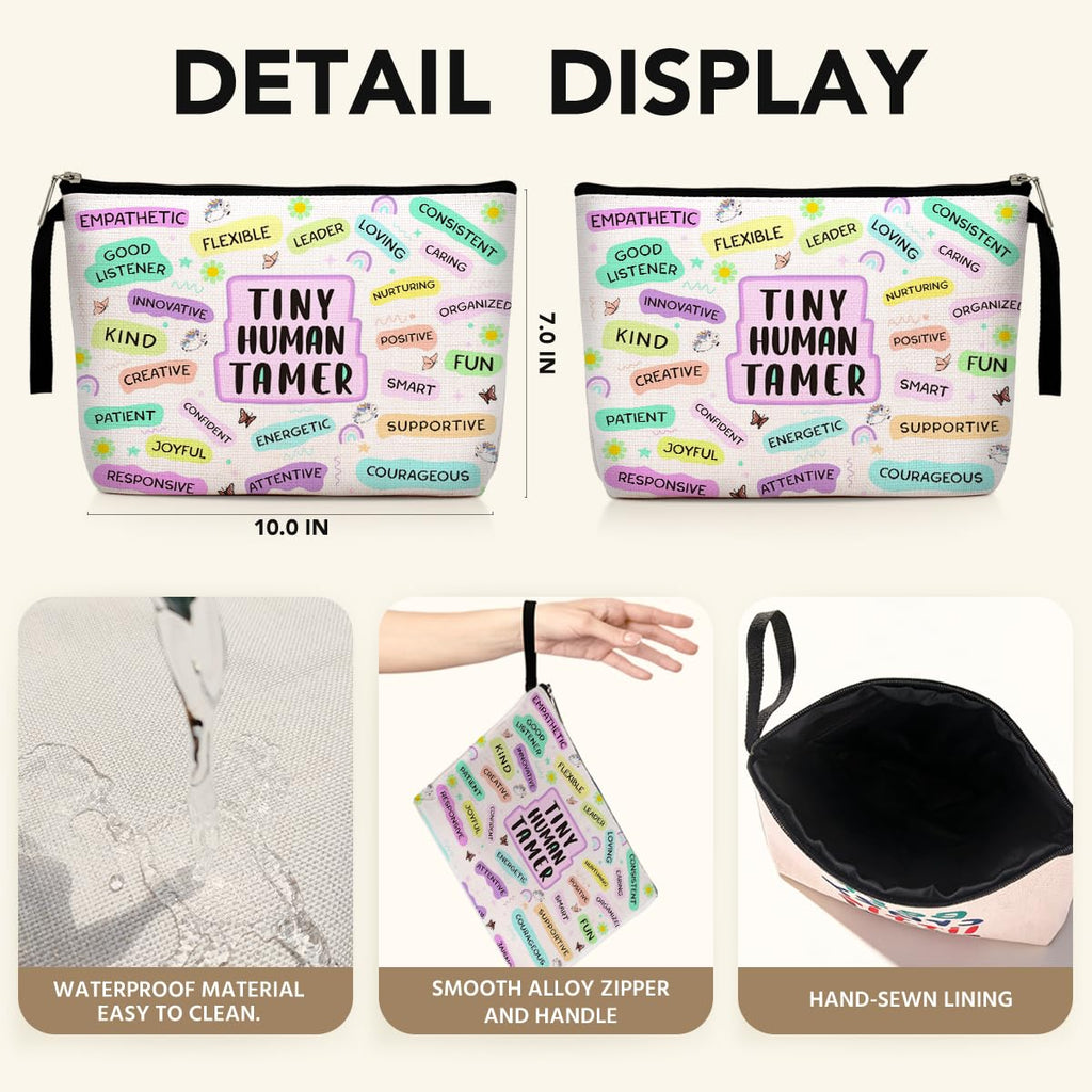 Teacher Gifts Makeup Bag Teacher Appreciation Gifts Zipper Toiletry Bag