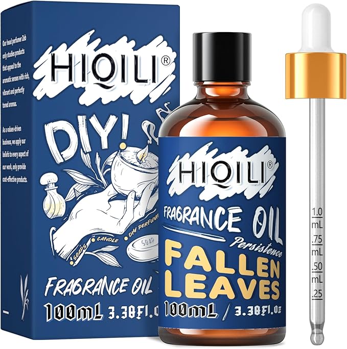 HIQILI Fallen Leaves Fragrance Oil for Diffuser, Candle & Soap