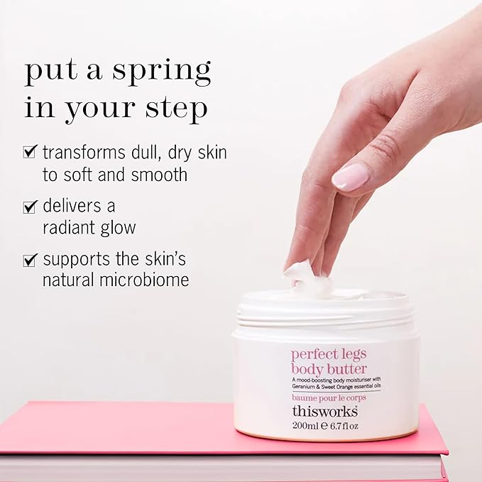 THISWORKS Perfect Legs Body Butter - Hemp, Shea & Hyaluronic Acid