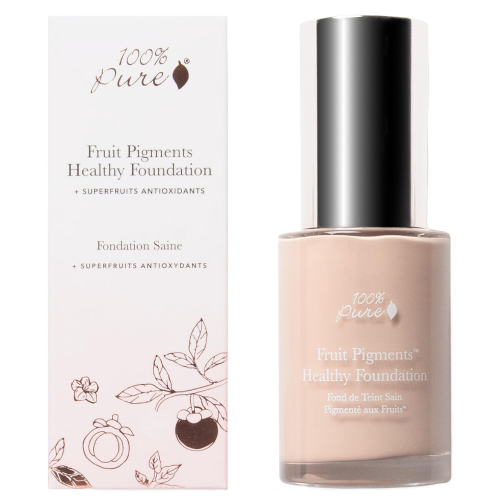 100% PURE Fruit Pigmented Healthy Foundation, Alpine Rose, 1 fl oz