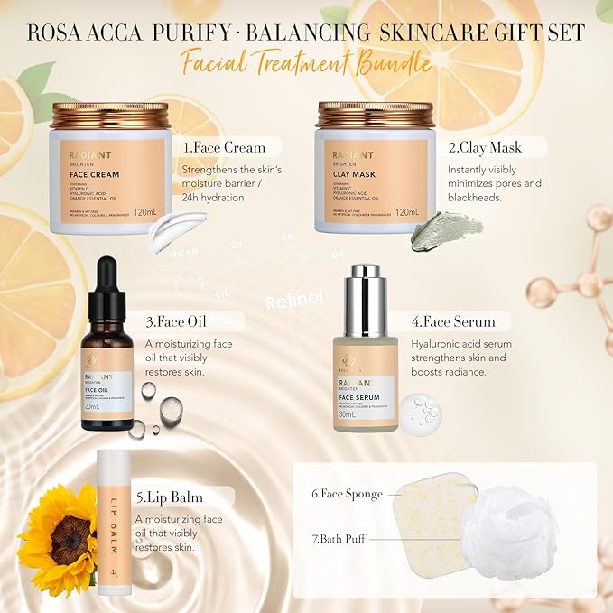 Mothers Day Gift, 30 pcs Hydrating Skin Care Set for Women & Men, Self Care Pamper Set, Birthday, Home Spa Gift Baskets, Bath & Body Gift Basket Set, Christmas, Anniversary, Birthday, Mom, Wife