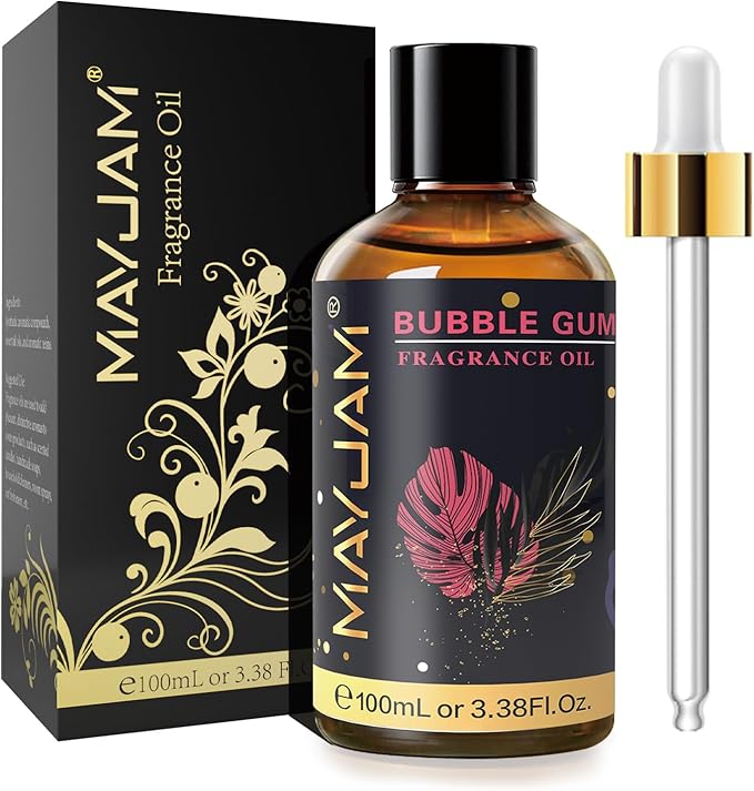 MAYJAM Bubble Gum Fragrance Oil for Diffusers for Home, 100ML/3.38FL.OZ