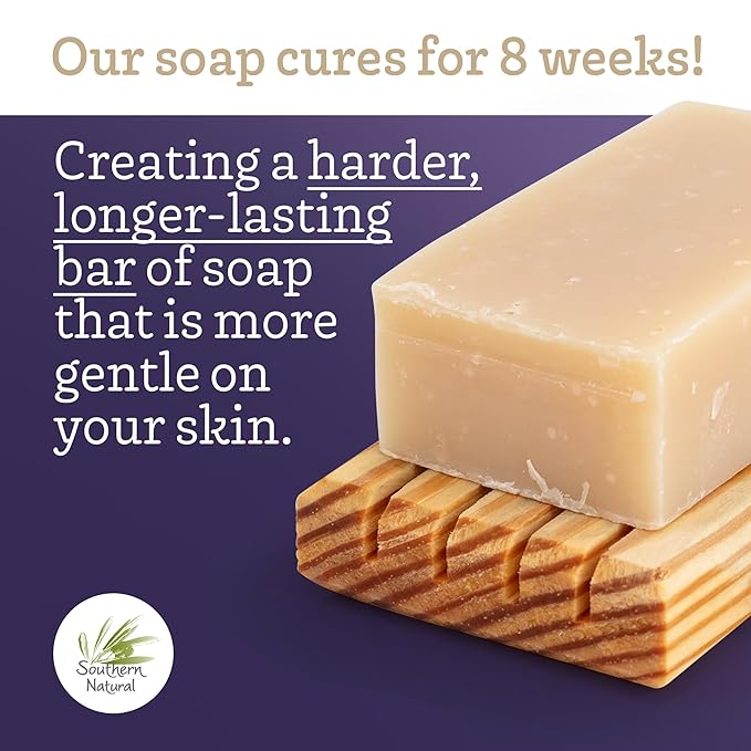 Southern Natural Goat Milk Soap Bar Lavender, 1 Pack, Dry Sensitive Skin