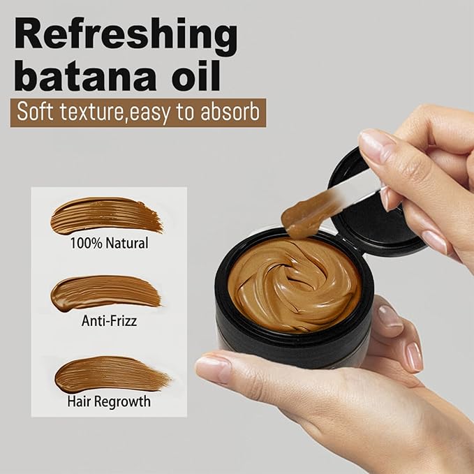 Adevwair Batana Oil for Hair Growth, Organic Hair Oil for Men & Women