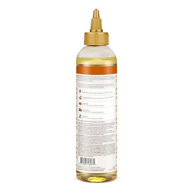 African Pride Moisture Miracle 5 Essential Hair Oils, 8 Oz