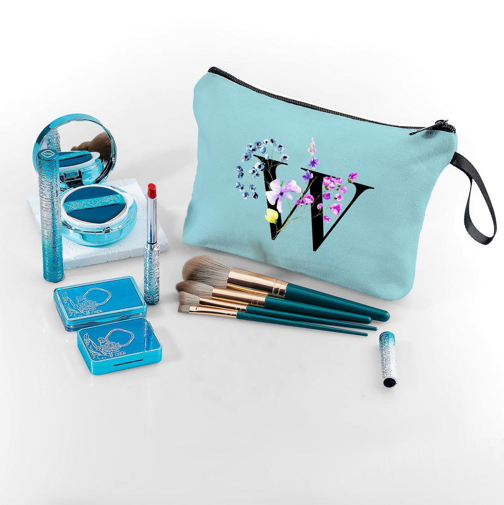 Birthday Inspirational Bridesmaid Proposal Team Small Gifts for Women Mom Aunt Teacher Sister Coworkers Makeup Cosmetic Bag Travel with Mirror Mothers Day Christmas Graduation W