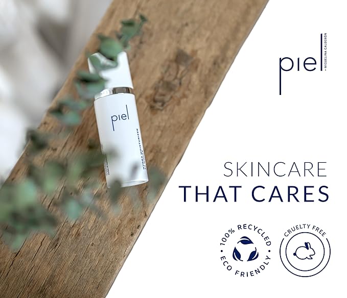 PIEL BY MIGUELINA CALDERON Hydra Moisturizer 24Hrs – Lightweight Facial Cream with Beta Glucan & Niacinamide – Moisturizer for All Skin Types – For Women & Men 50Ml /1.7 Oz