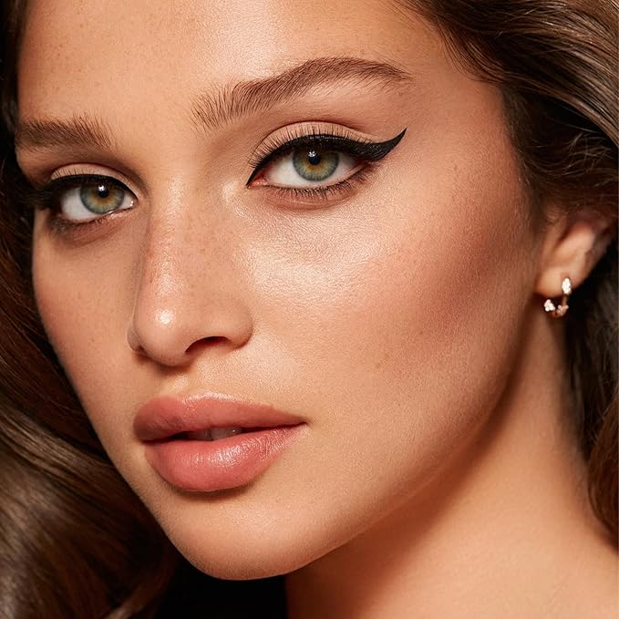 KGAJSGH Magnetic Eyeliner Stamp - 2 Styles Winged Cat Eye Stencil, Waterproof Liquid Eye Liner Pen for Beginners, Dual Winged Tips for Left & Right Eyes