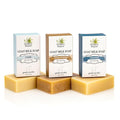 Southern Natural Goat Milk Soap Bar Unscented Variety, 3 Pack, Dry Skin
