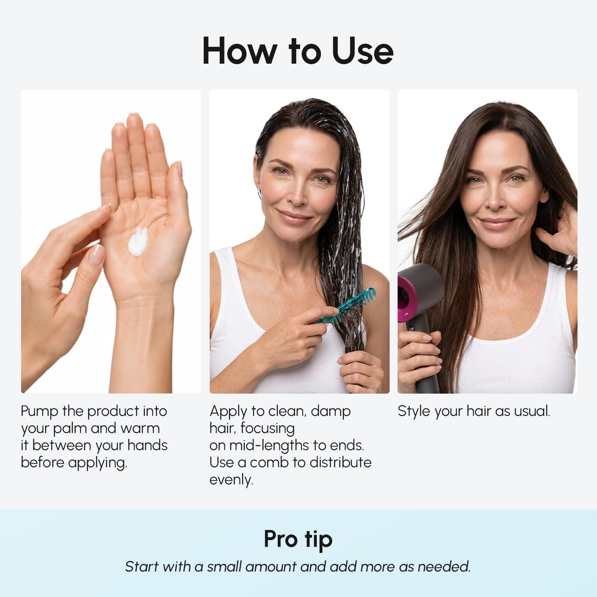 MAREE Leave In Hair Conditioner for Frizzy, Thick, Dry, Older Hair