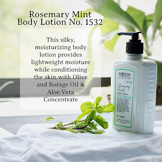 C.O. Bigelow Rosemary Mint Body Lotion, 10 fl oz