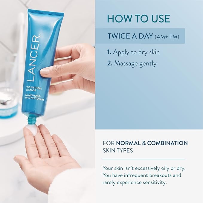 Lancer Skincare | The Method: Cleanse | Face Cleanser | 8fl oz