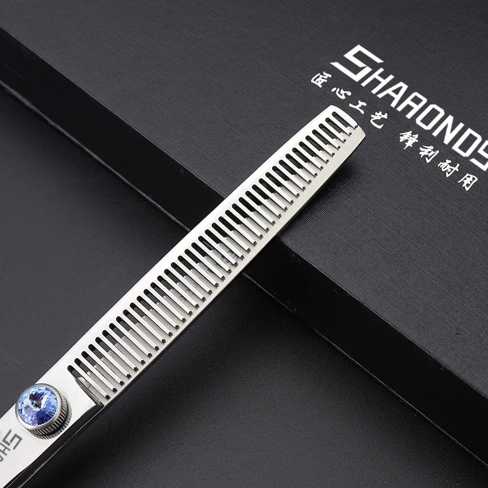6/7/8/9 inch Professional Hair Cutting Thinning Scissors Barber Shears Hairdressing Salon Set (8 inch flat)