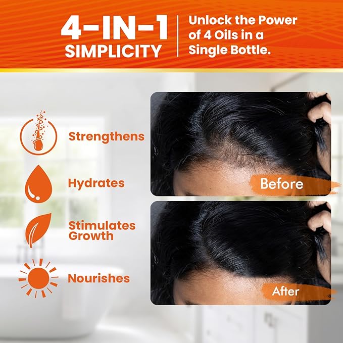 Batana Oil for Hair Growth, 100% Pure Honduran with Rosemary, 5 oz, 2 Pack