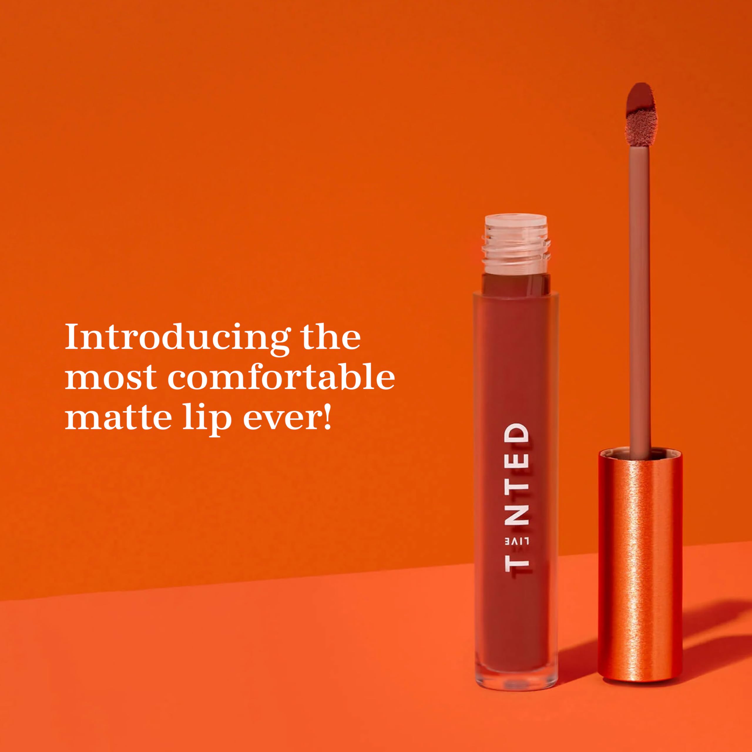 Live Tinted Huelip Liquid Lip Creme Lipstick - Warm Brown, 0.09 fl oz