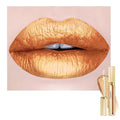Depuplum Gold Lipsticks for Women Metallic Glitter Lipstick Long Lasting