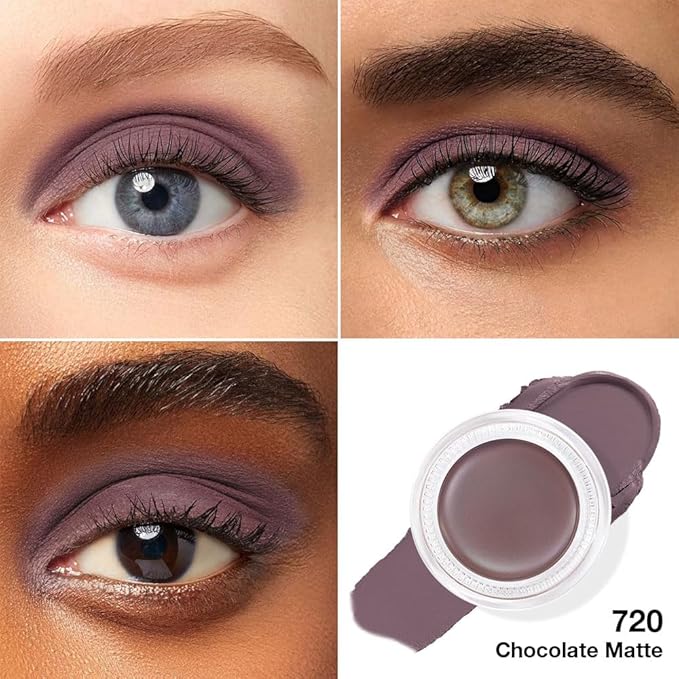 CAKAILA Single Cream Eye Shadow,Chocolate Nude Matte Natural Monochrome Eyeshadow Palette,Waterproof,Long Lasting Naturing-Looking,Vegan & Cruelty-Free,720