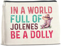 UPNEGE Dolly Fans Gifts Western Country Music Makeup Bag for Women