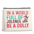 UPNEGE Dolly Fans Gifts Western Country Music Makeup Bag for Women