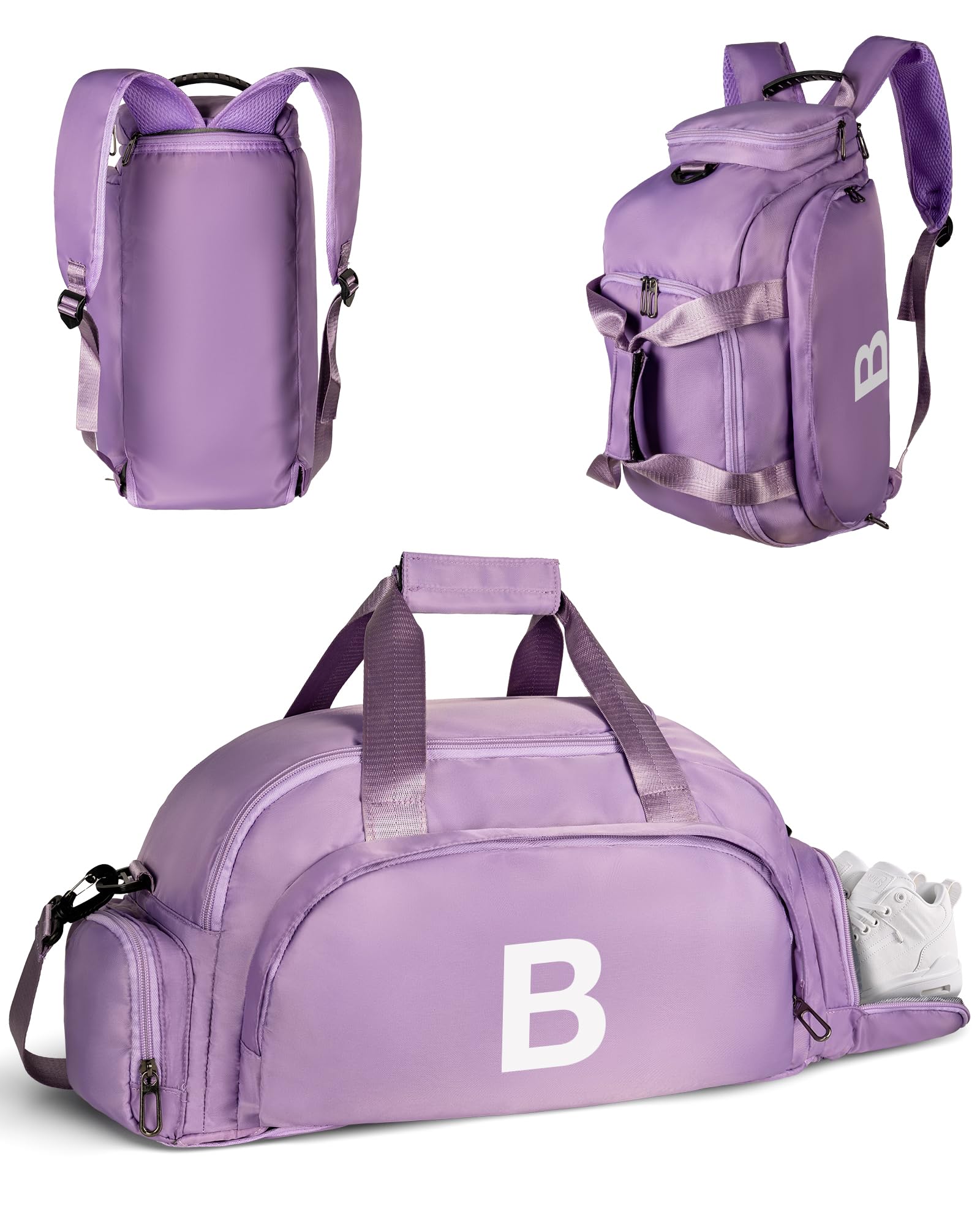 Vogewood Duffle Bag for Kids, Girls Gym Bag Dance Bags, Personalized Gift